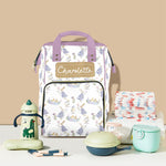 Storybook Bunny Diaper Bag (Purple)(A230)