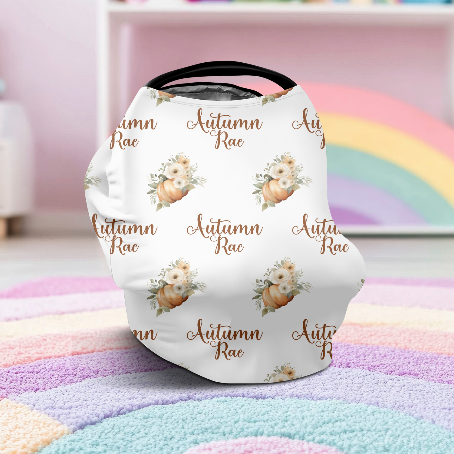 Autumn Pumpkins Car Seat Cover (A029)