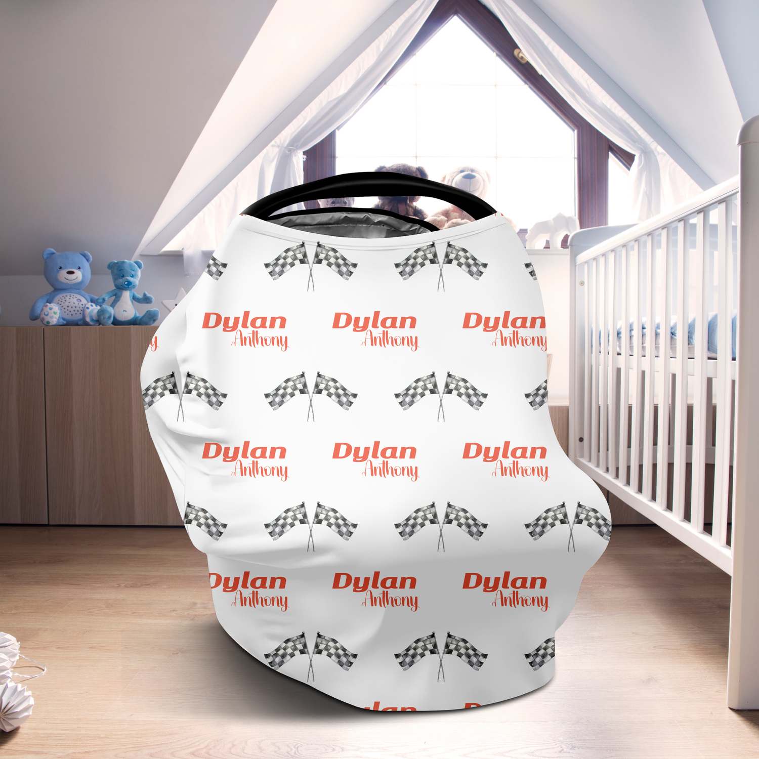 Little Racers Car Seat Cover (A034)
