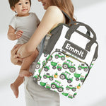 Tractor Trails Diaper Bag (A248)