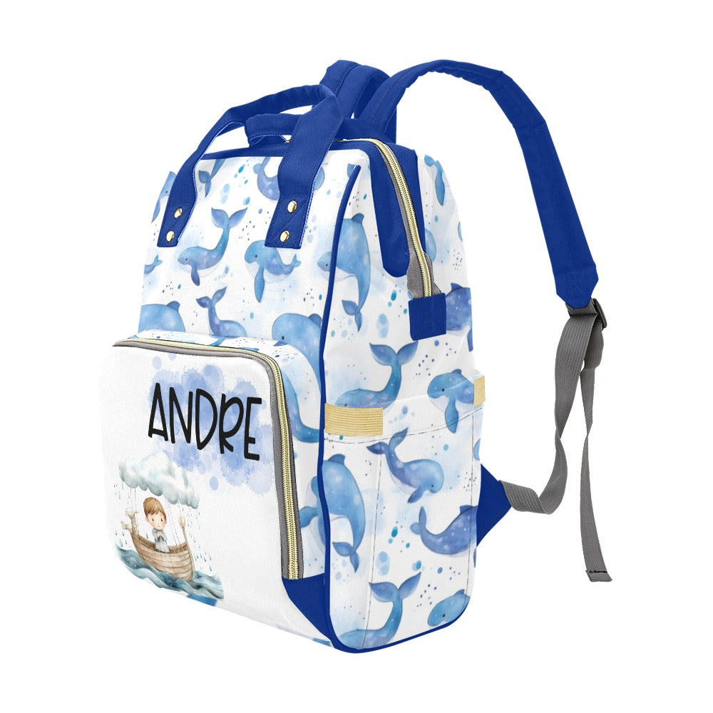Jonah & the Whale Diaper Bag (A069)