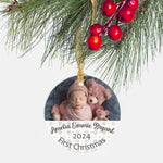 Custom Clear Acrylic Ornament (Round)(A014)