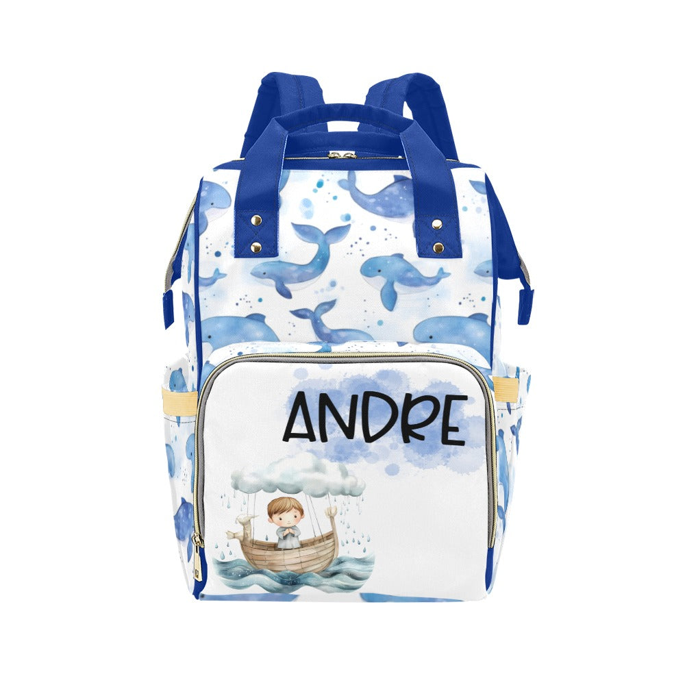 Jonah & the Whale Diaper Bag (A069)