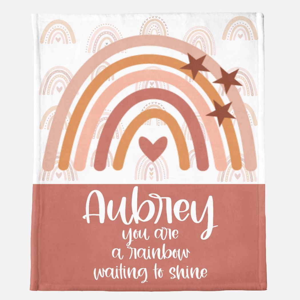 Shining Rainbow Blanket (B018)