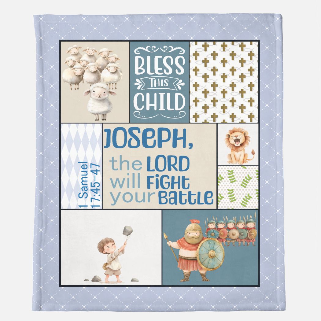 David & Goliath Blanket (B090)