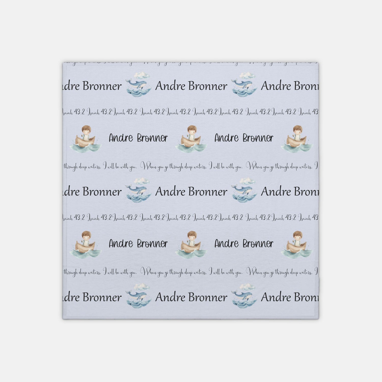 Jonah & the Whale Swaddle Set (B096)