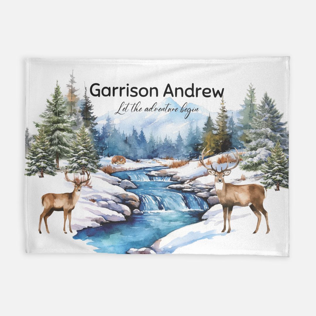 Winter Forest Blanket (B016)
