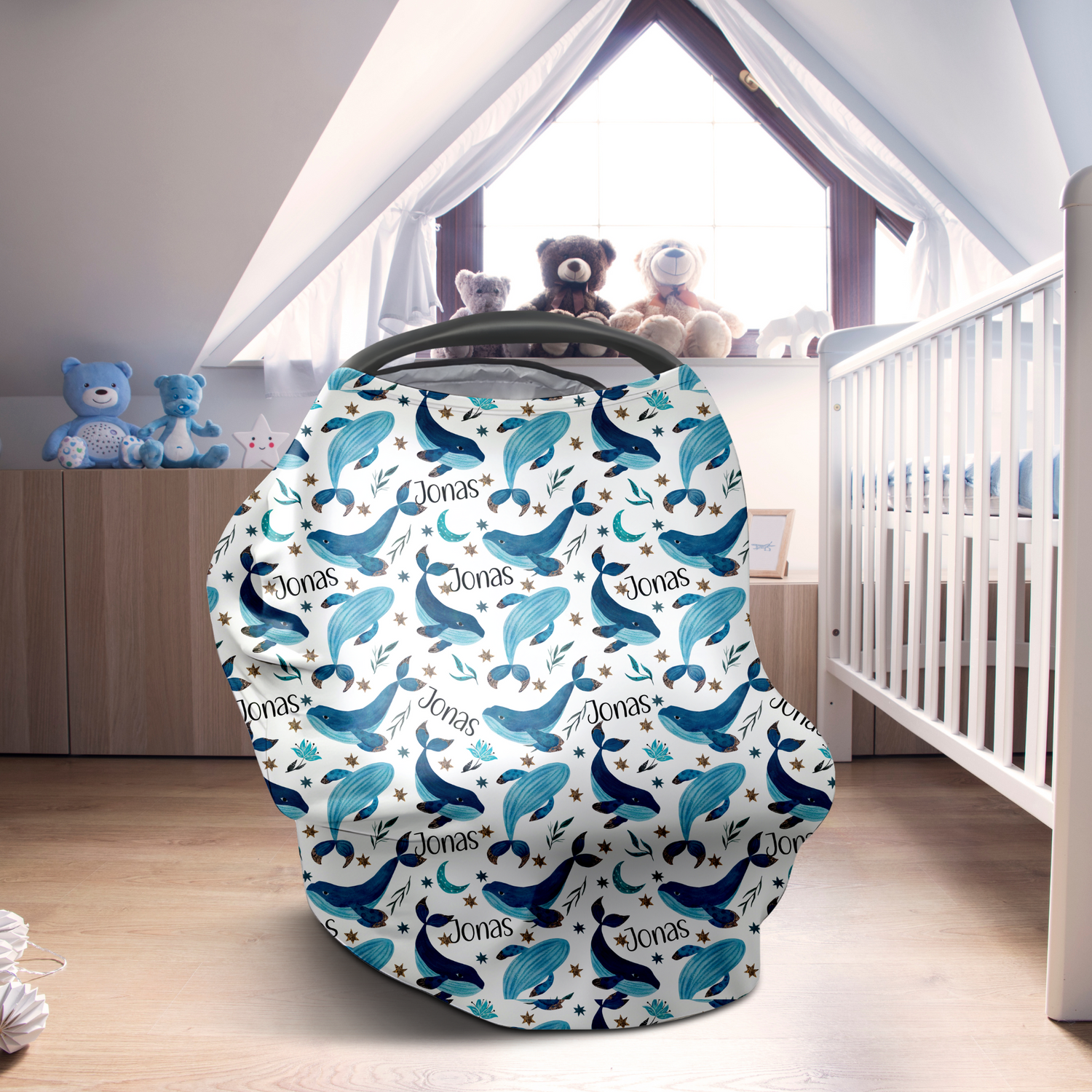 Deep Waters Car Seat Cover (A079)