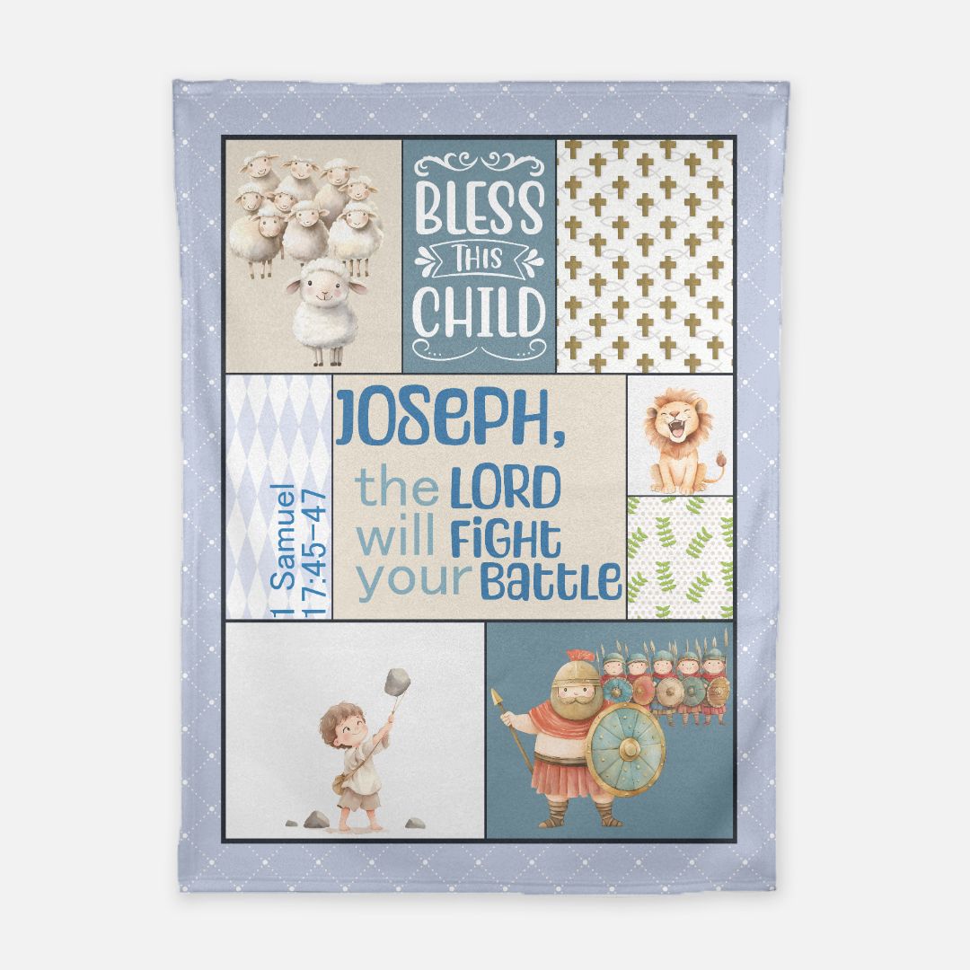 David & Goliath Blanket (B090)