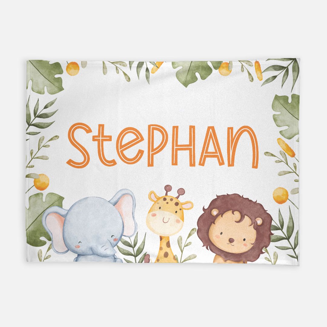 A Cutie in the Jungle Blanket (B113)