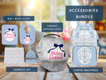 Abby Elaine: Vintage Bows & Blossom Accessories Set (Bun012)