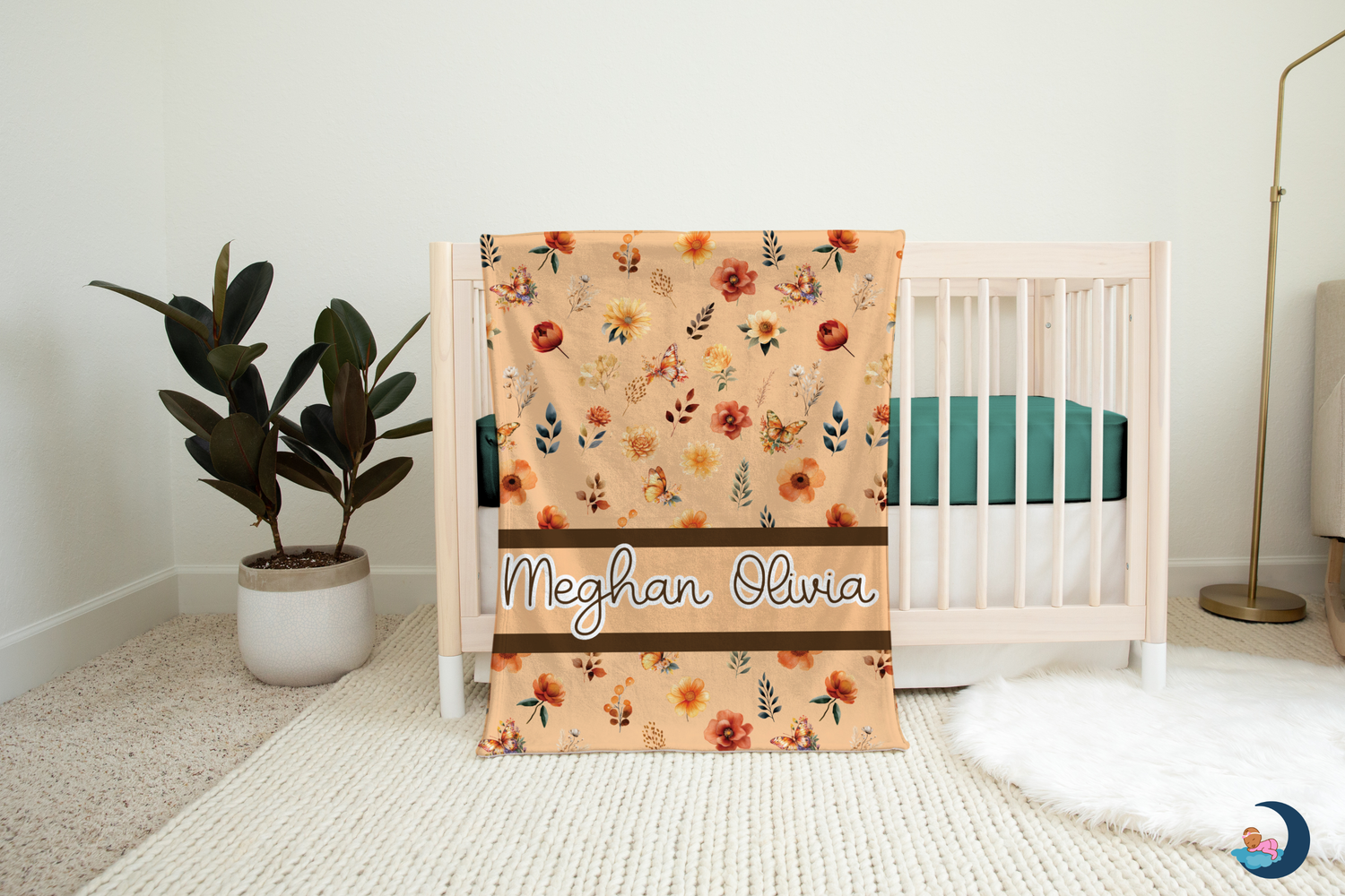 Autumn Wildflowers Blanket (B044)