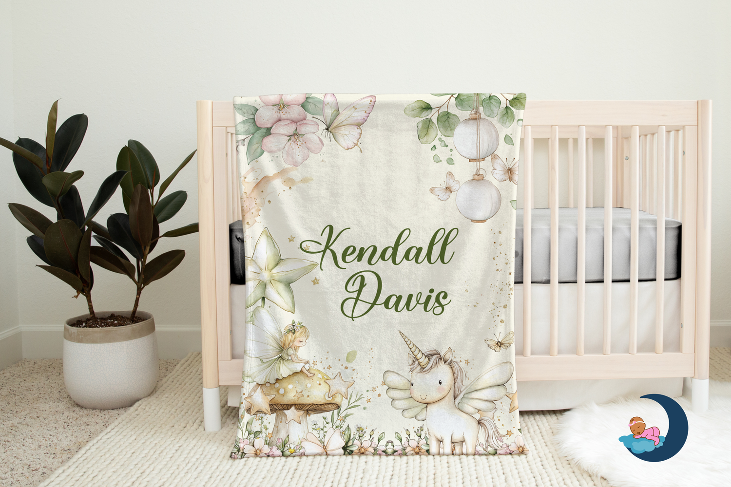 Cottagecore Fairyland Blanket (B208)