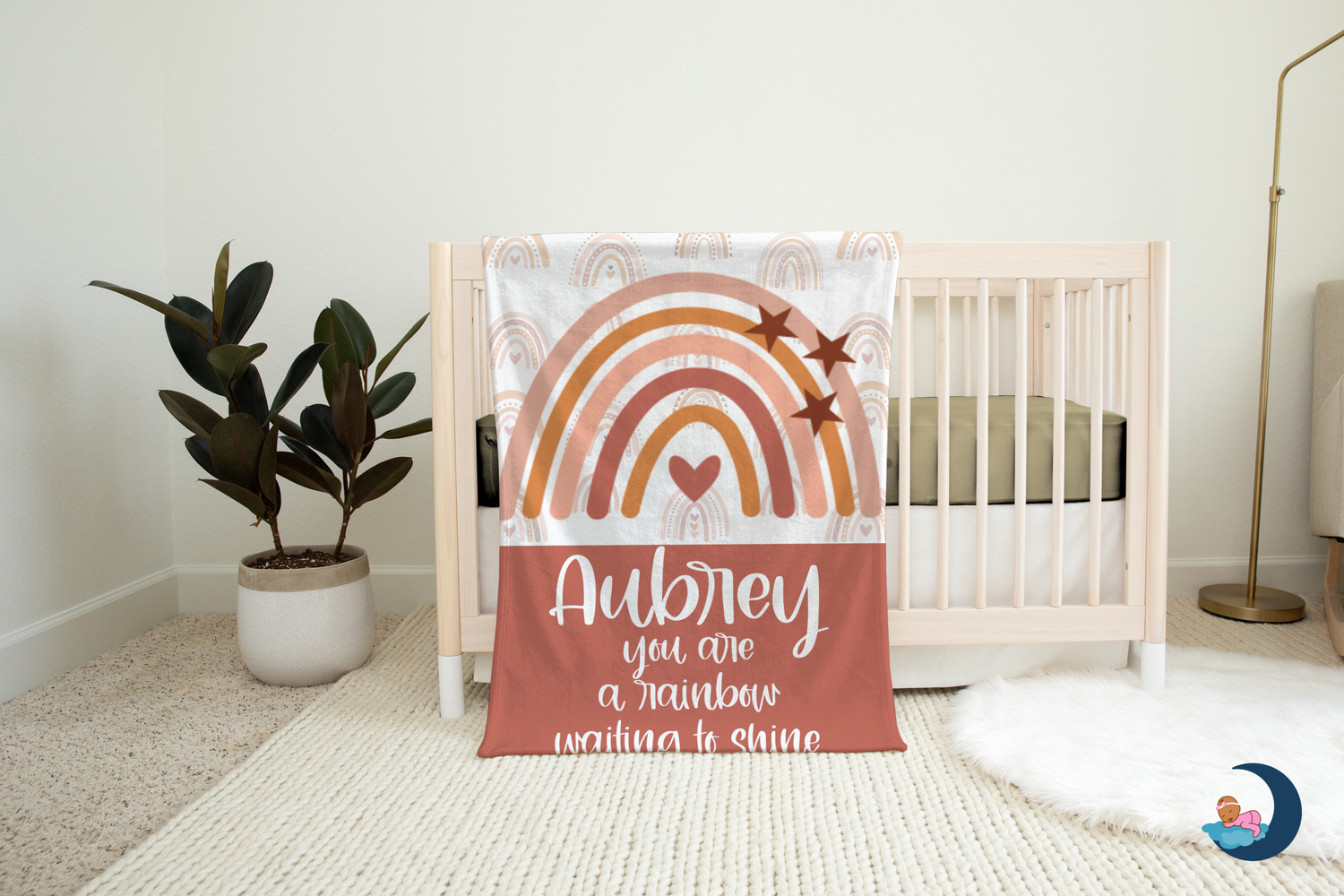 Shining Rainbow Blanket (B018)