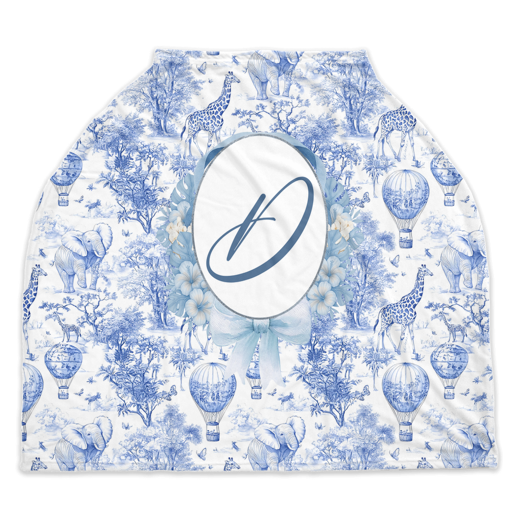 Toile de Jouy Safari Car Seat Cover (A188)