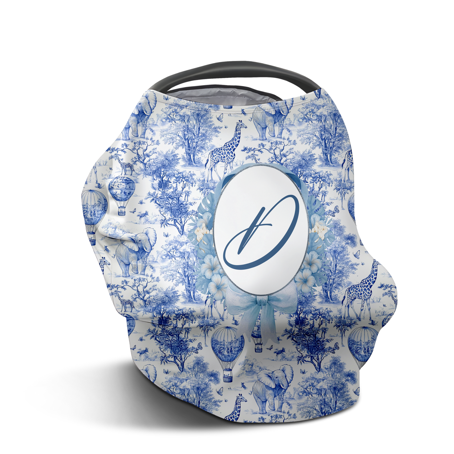 Toile de Jouy Safari Car Seat Cover (A188)