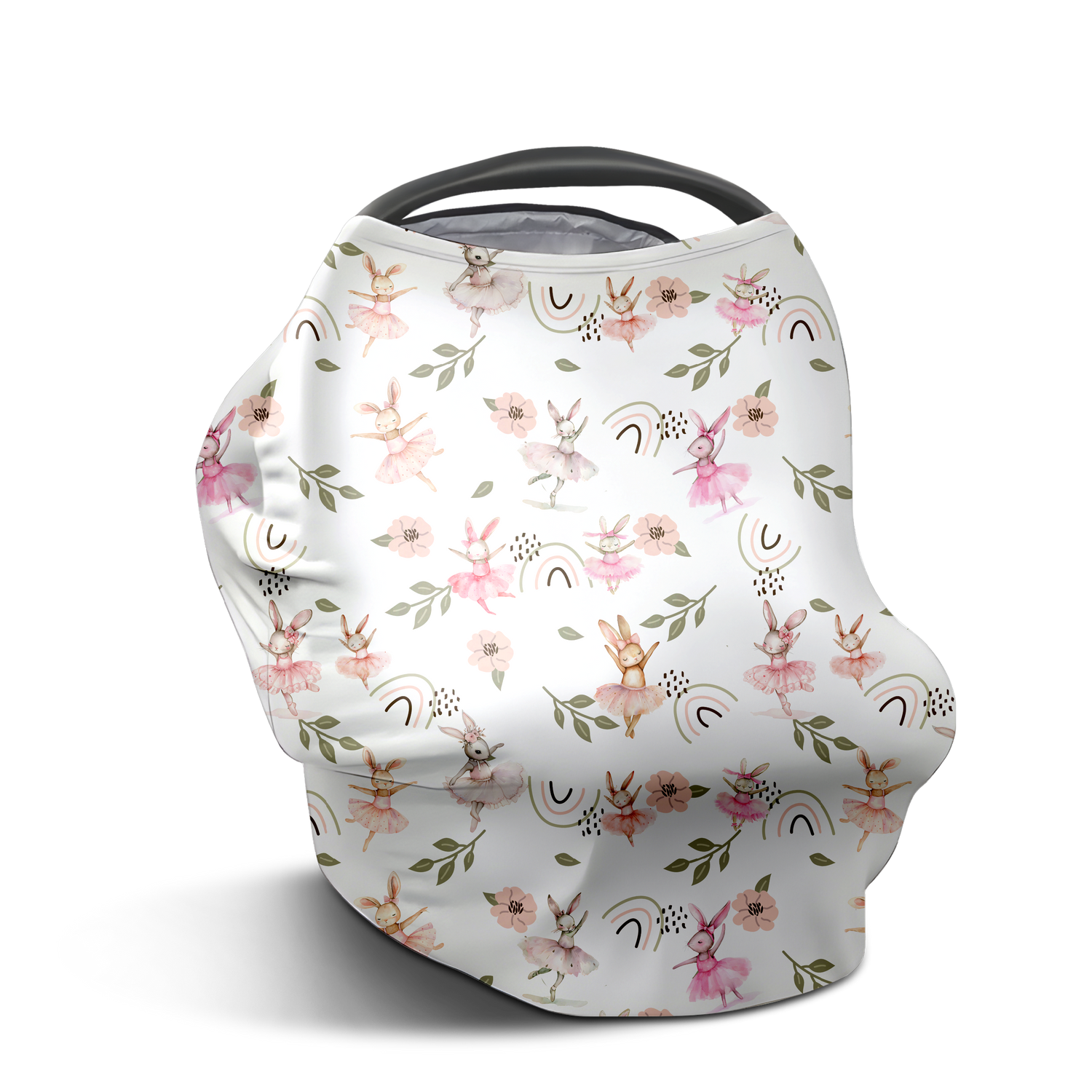 Bunny Ballerina Car Seat Cover (A045)