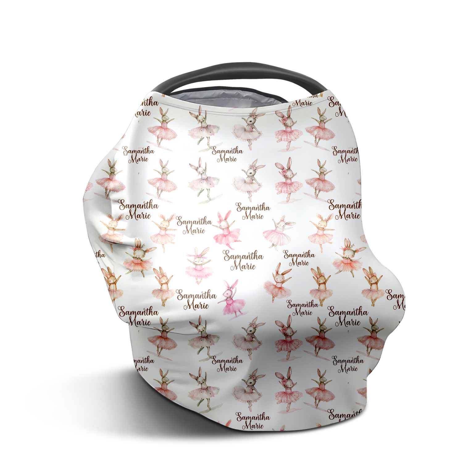 Bunny Ballerina Car Seat Cover (A045)