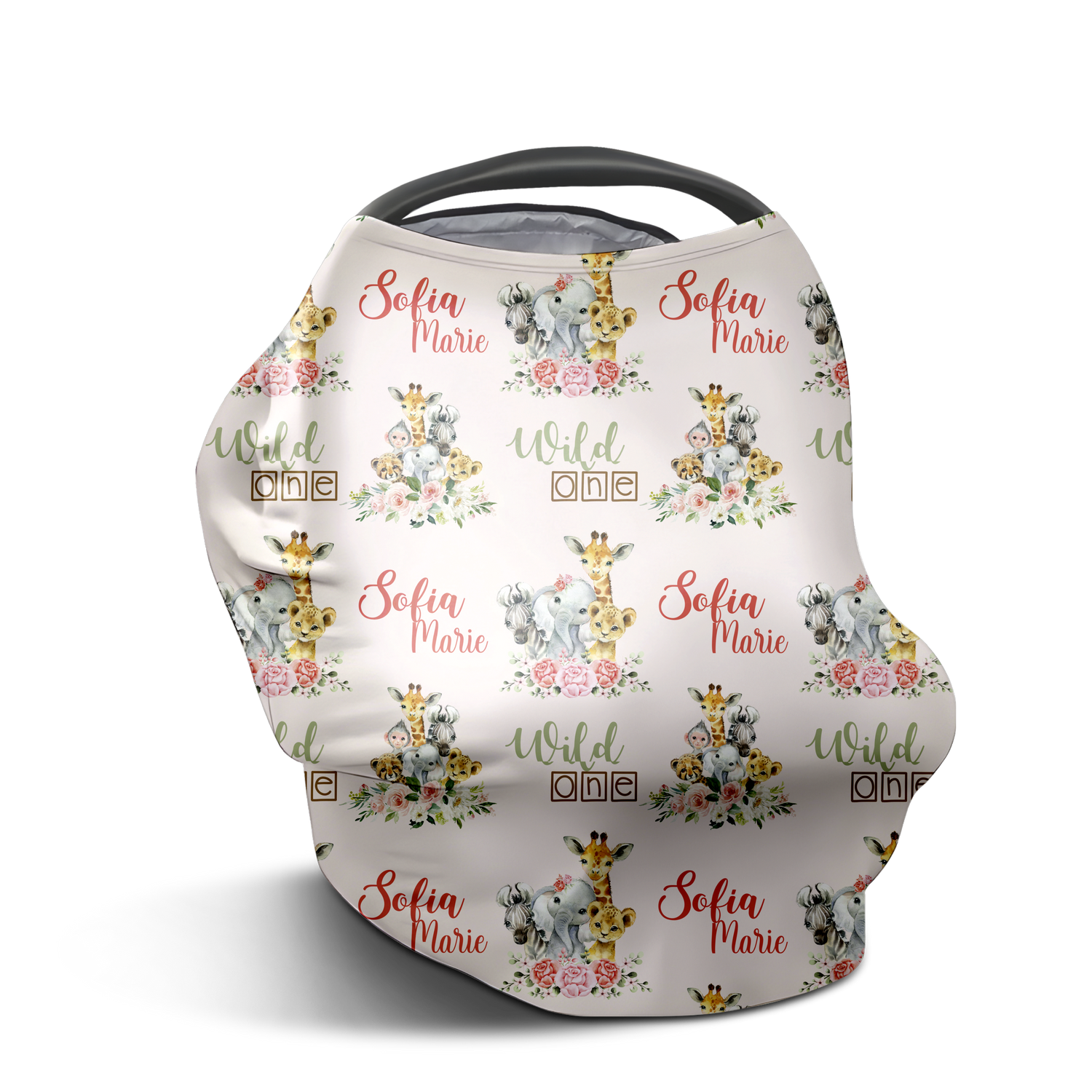 Floral Safari Car Seat Cover (A083)