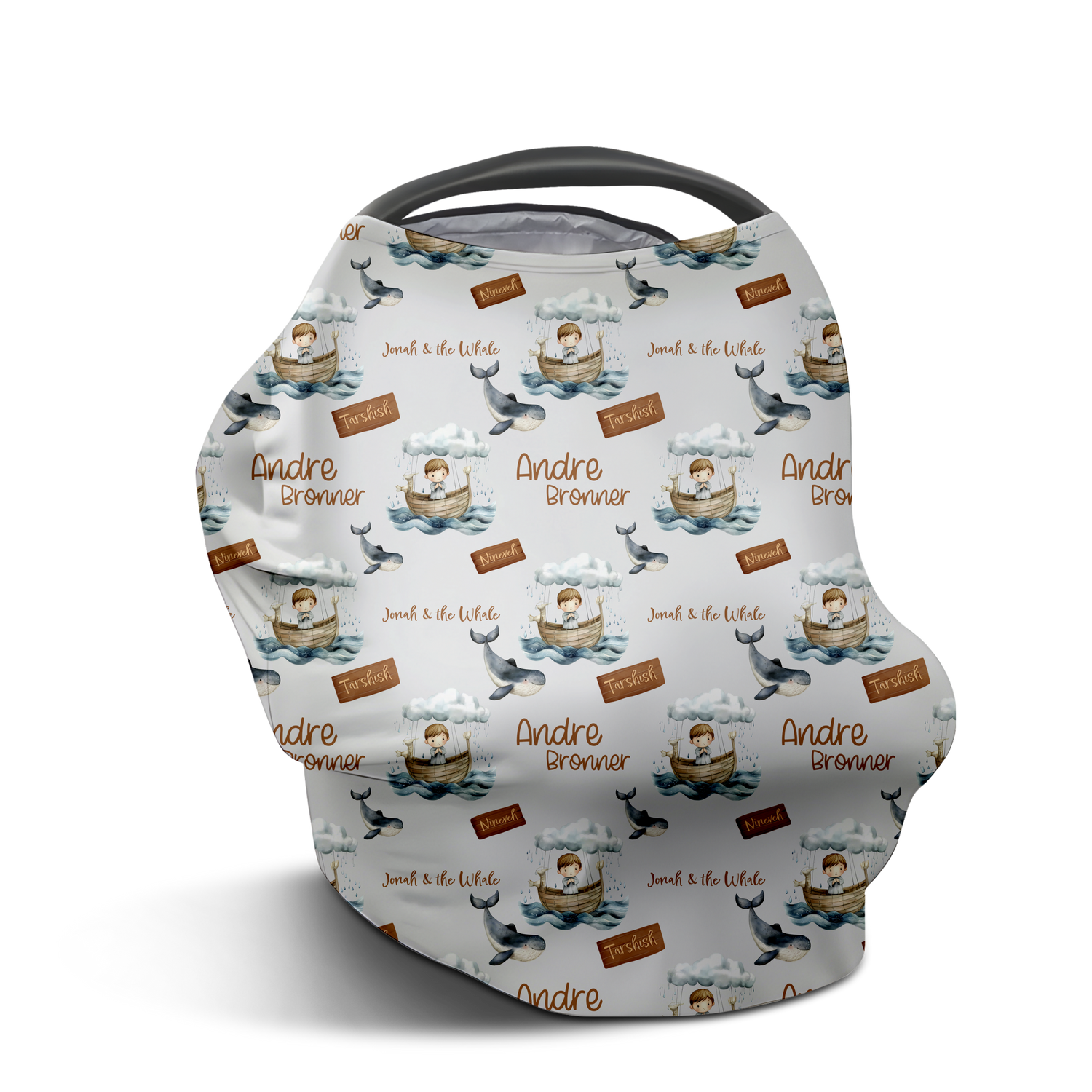 Jonah & the Whale Car Seat Cover (A070)