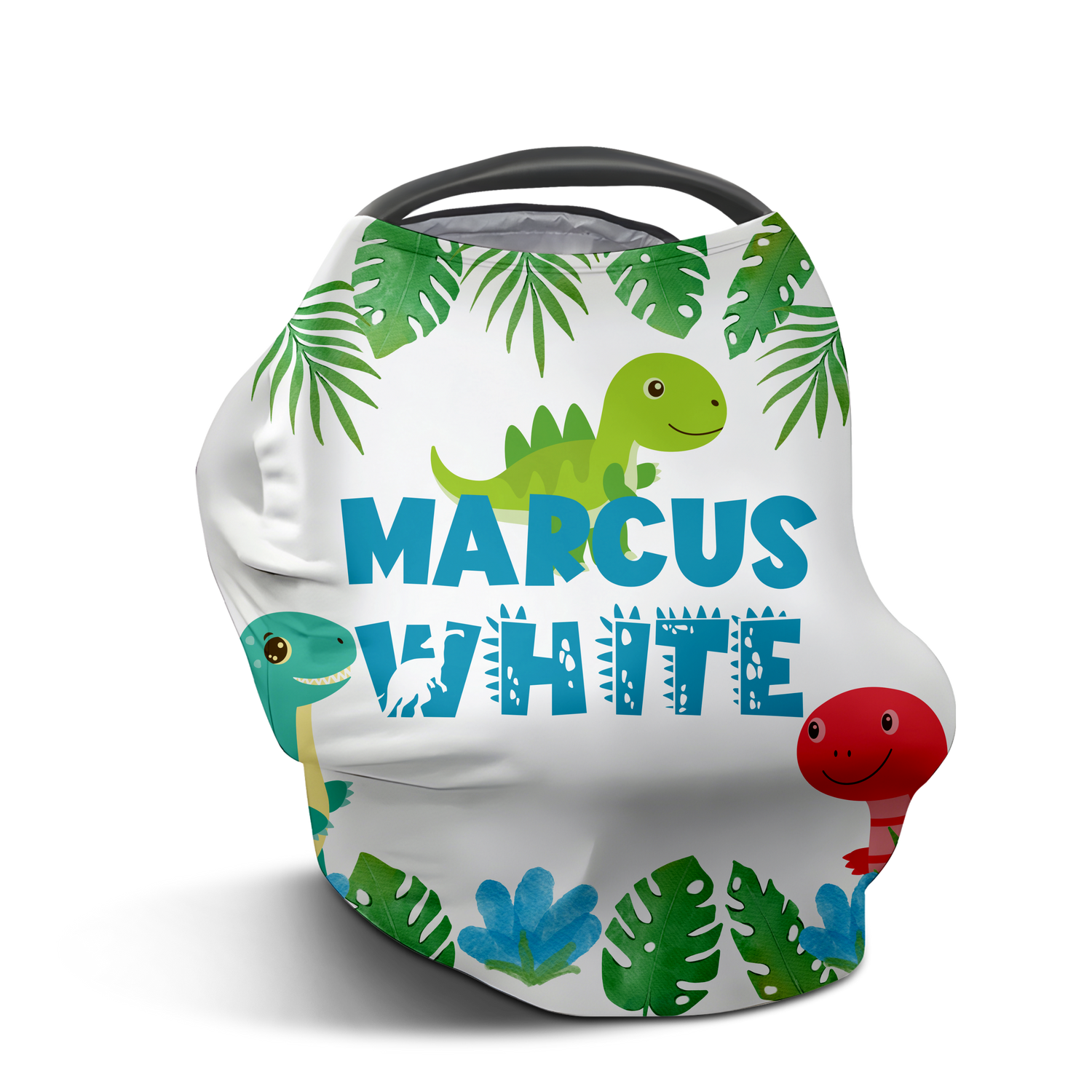 Playful Dino Car Seat Cover (A146)