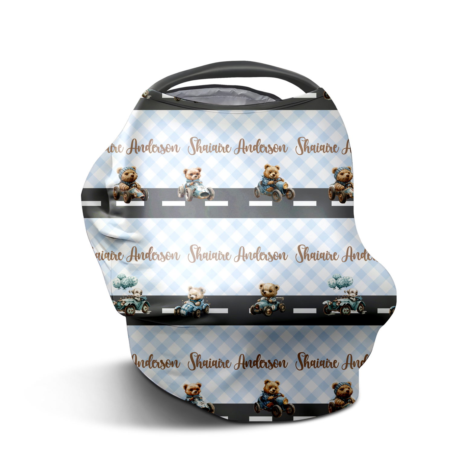 Teddy Bear Racer Seat Cover (A037)