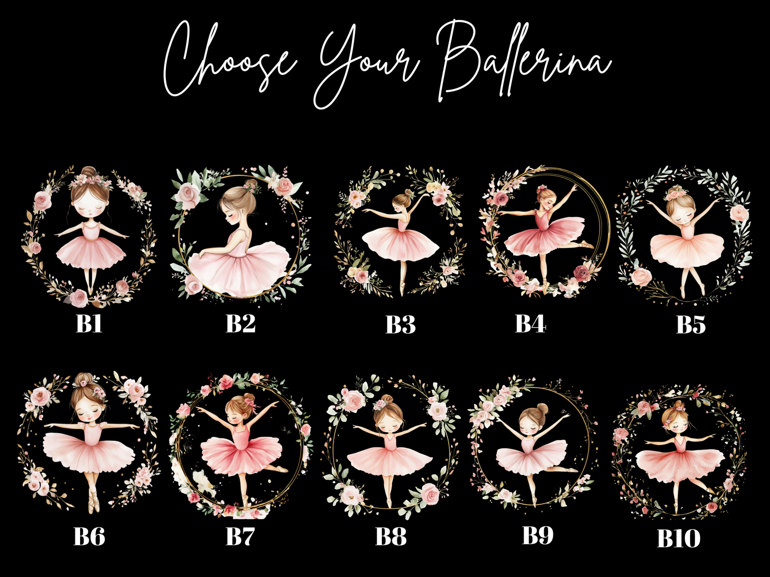 Twirling with Flowers Blanket (Peach) (B078)