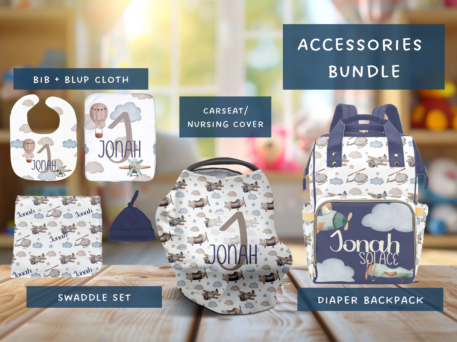 Flying High Accessories Set (Bun049)