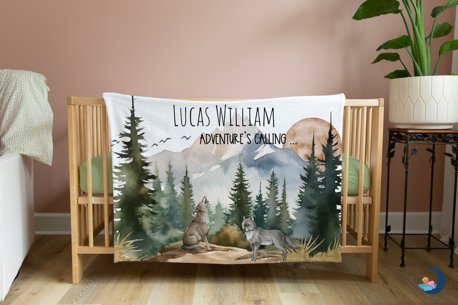 Wolf Adventures Blanket (B033)