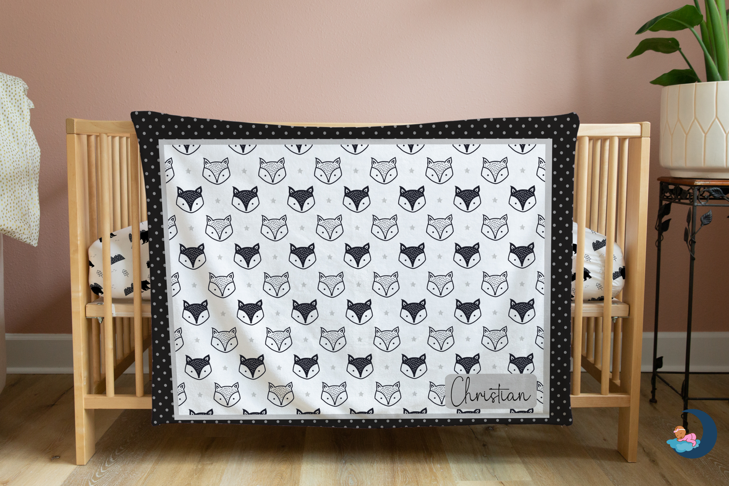 Woodland Fox Blanket (B218)