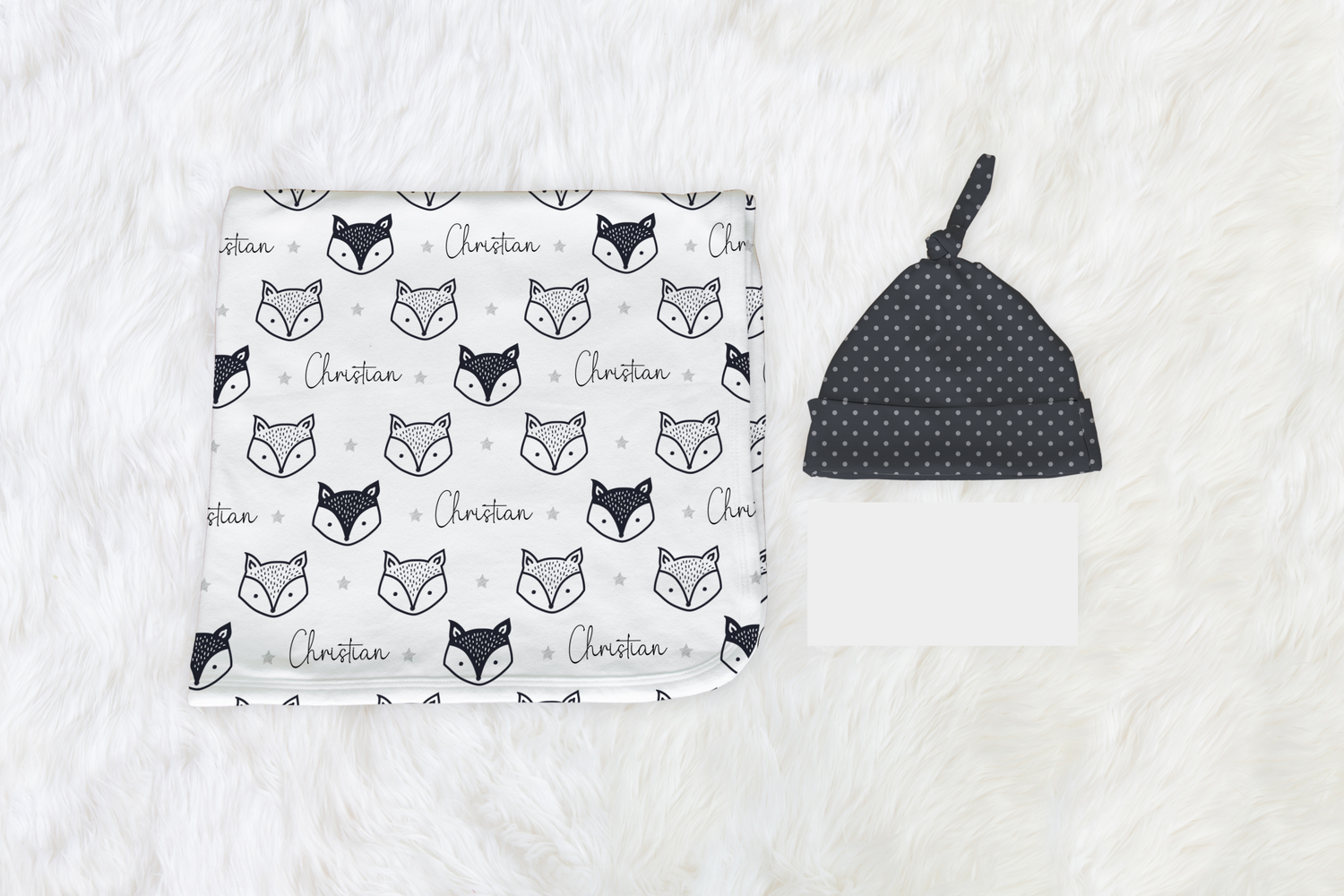 Woodland Fox Swaddle Set (B217)