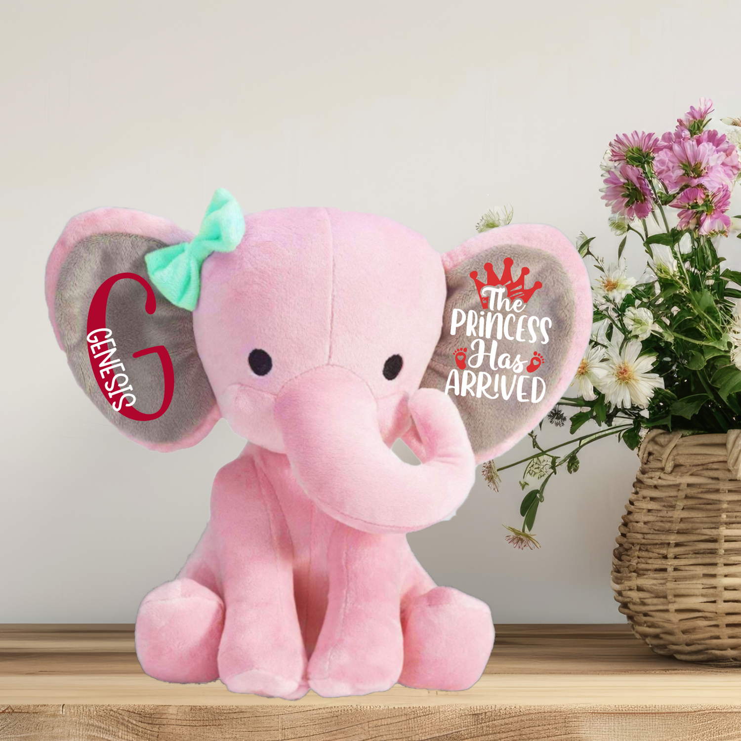 "Princess" Elephant Keepsake (A092)