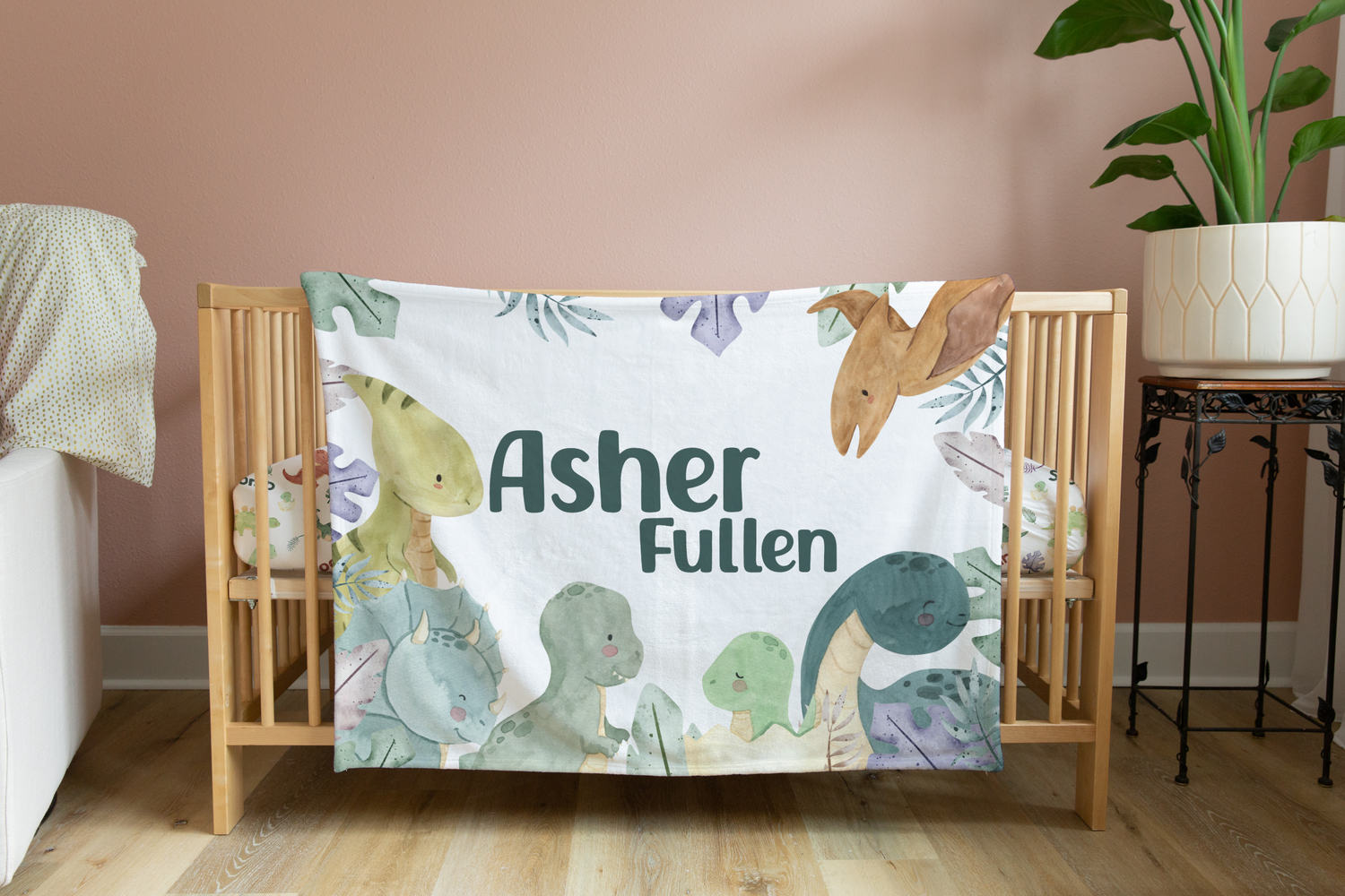 Gentle Jurassic Blanket (B141)
