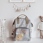 Noah's Ark: Hearts and Rainbows Diaper Bag (A062)