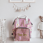 Christian Affirmations Diaper Bag (A066) (Pink)