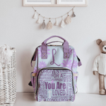 Christian Affirmations Diaper Bag (A068) (Blue)