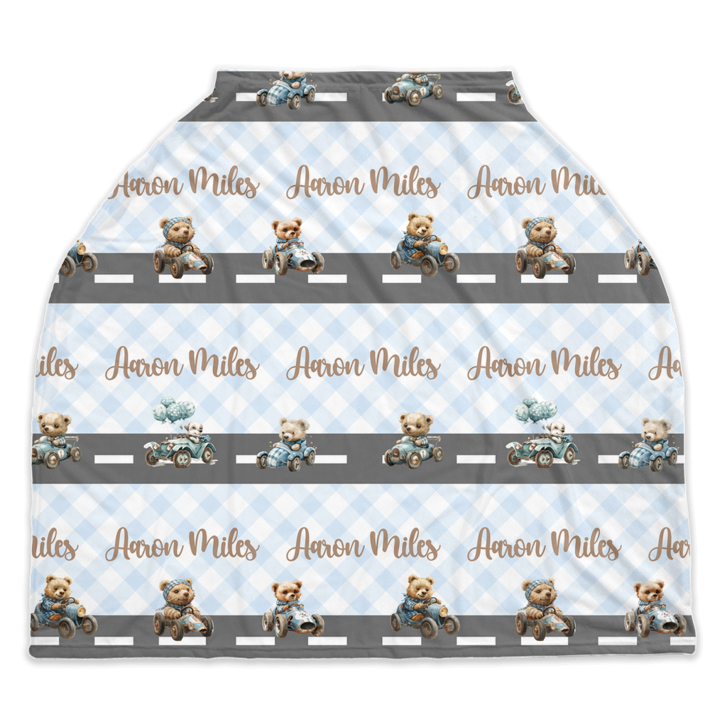 Teddy Bear Racer Seat Cover (A037)