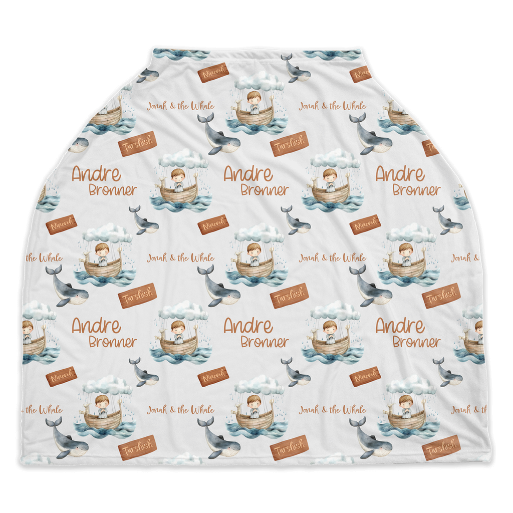 Jonah & the Whale Car Seat Cover (A070)