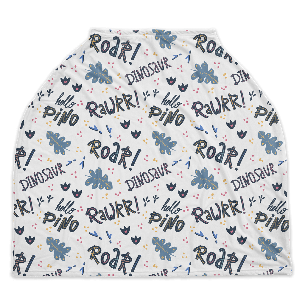 RAWR! Dinosaur Car Seat Cover (A148)
