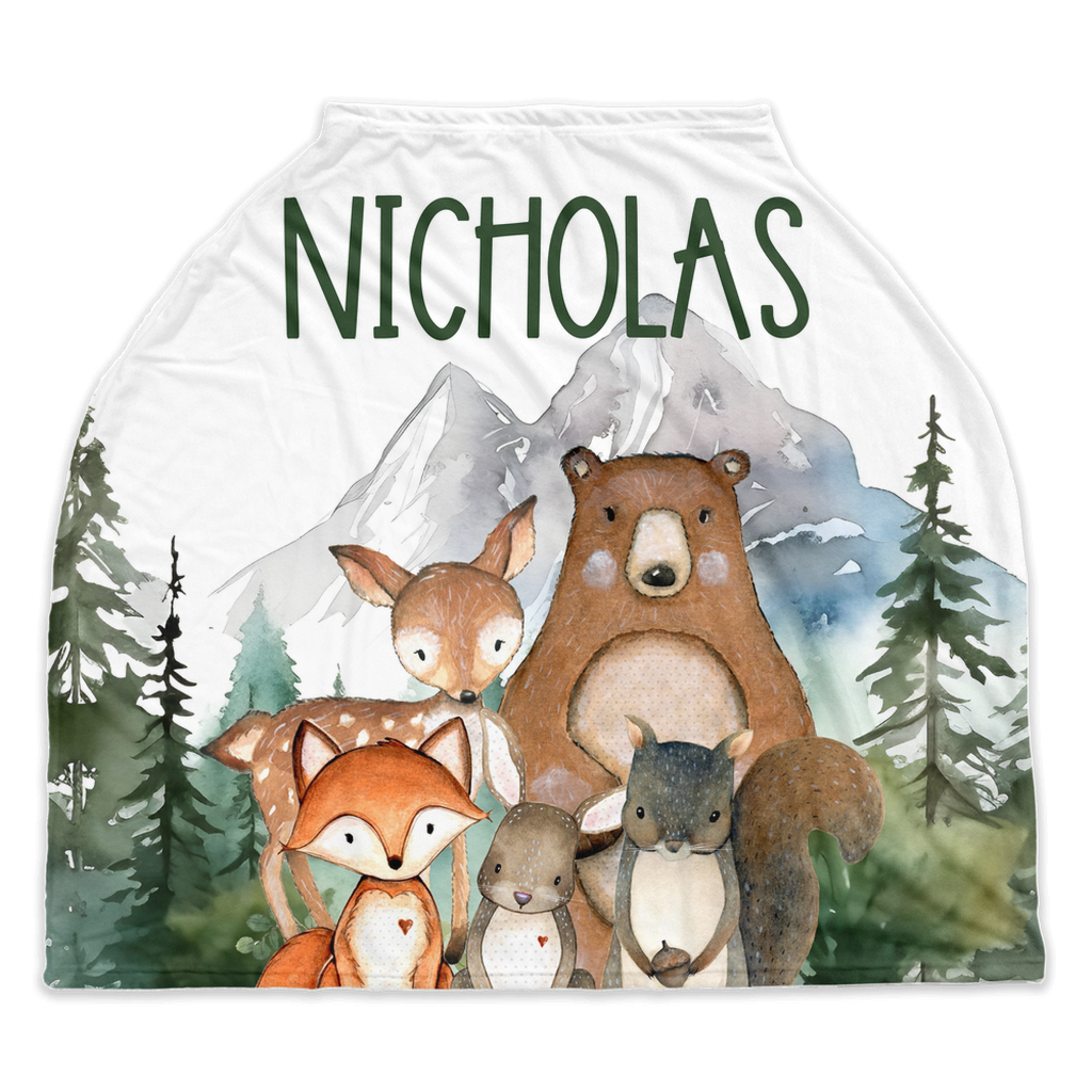 Woodland Car Seat Cover (A013)