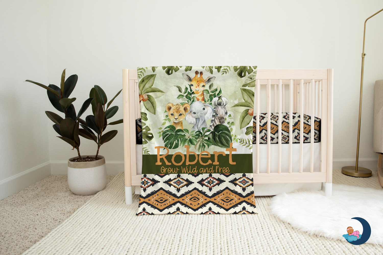 Tribal Safari Blanket (B009)