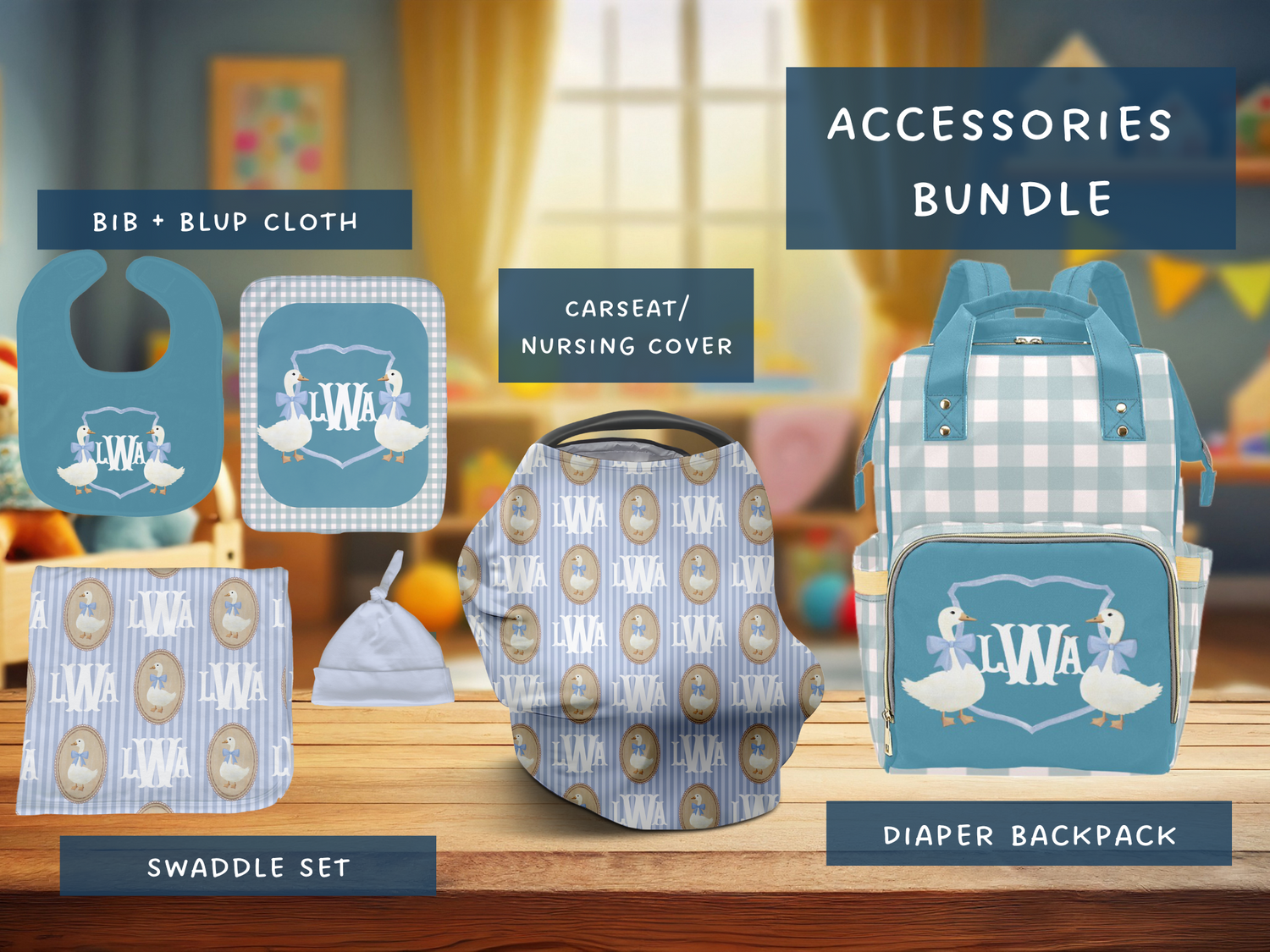 Silly Goose Accessories Set (Bun061)