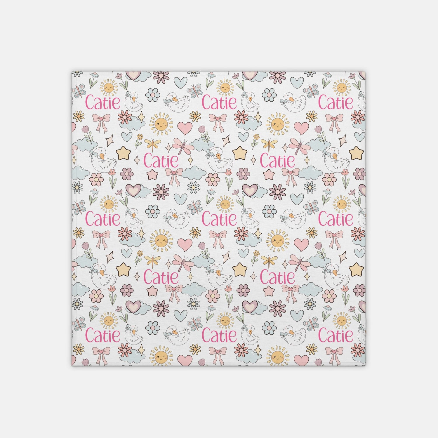 Silly Goose Swaddle Set (Pink)(B211)