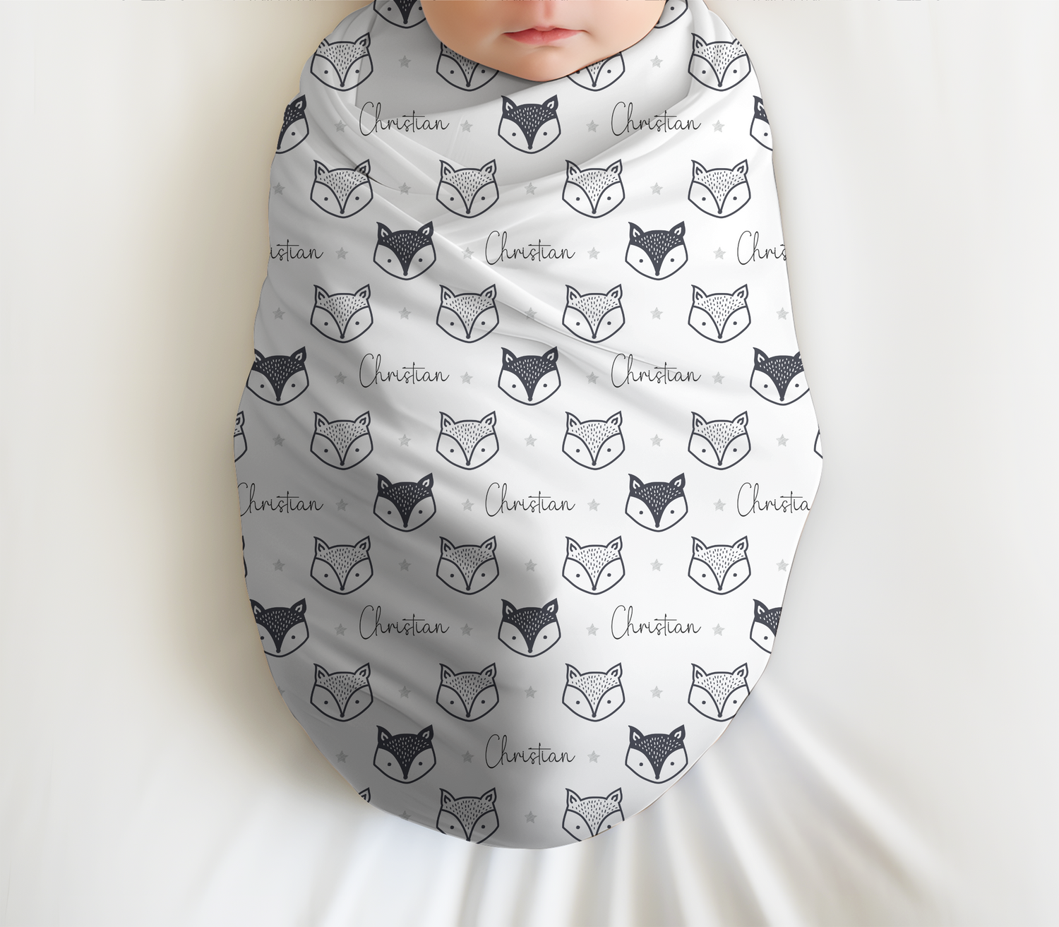 Woodland Fox Swaddle Set (B217)