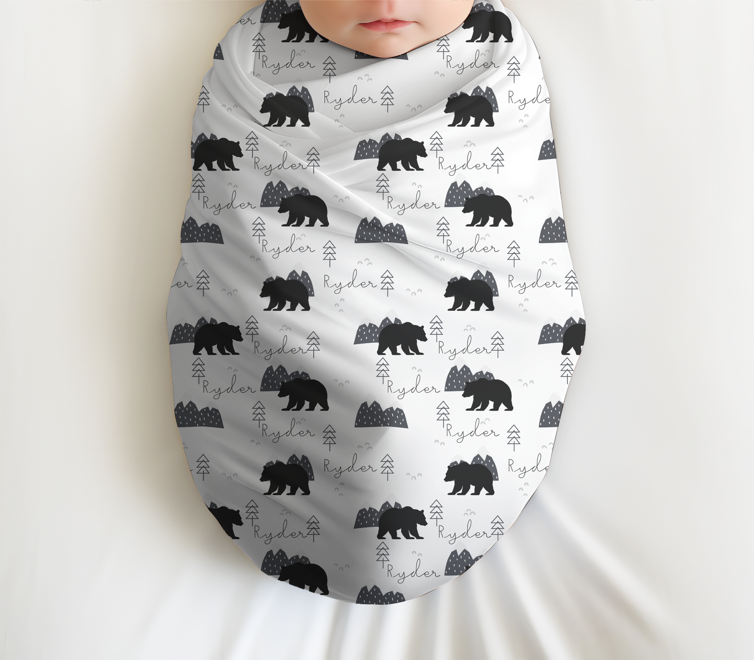 Woodland Winter Swaddle Set (B215)