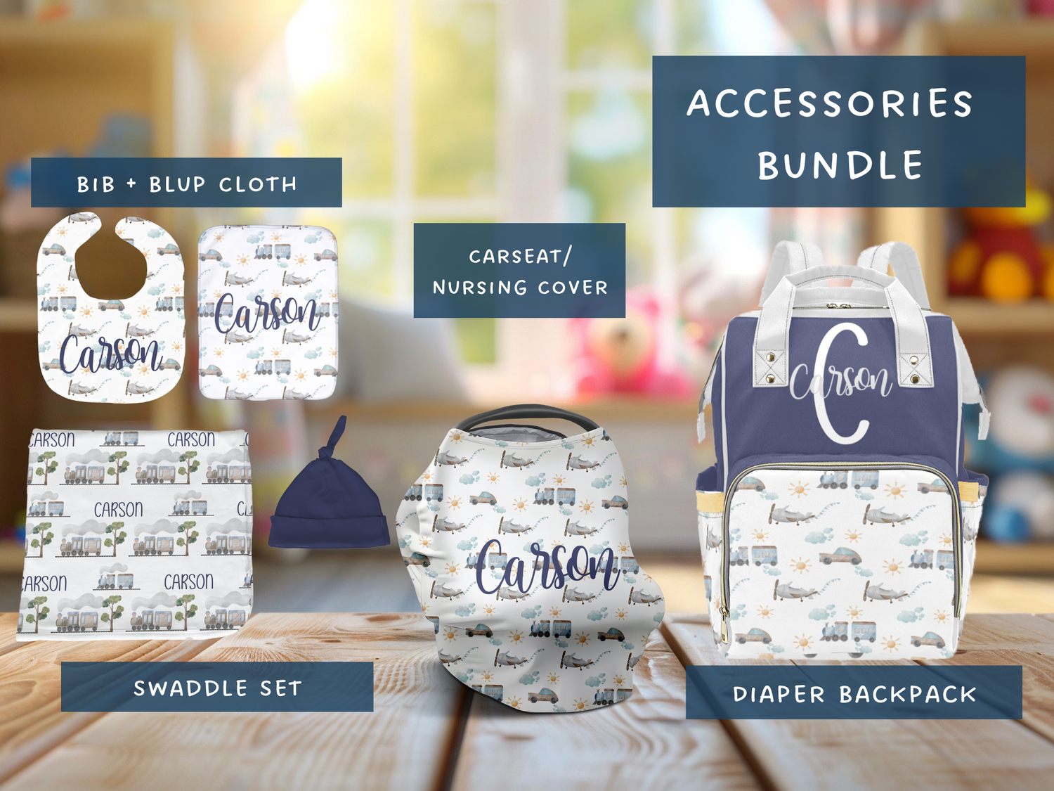 Vroom & Zoom Adventure Accessories Set (Bun051)