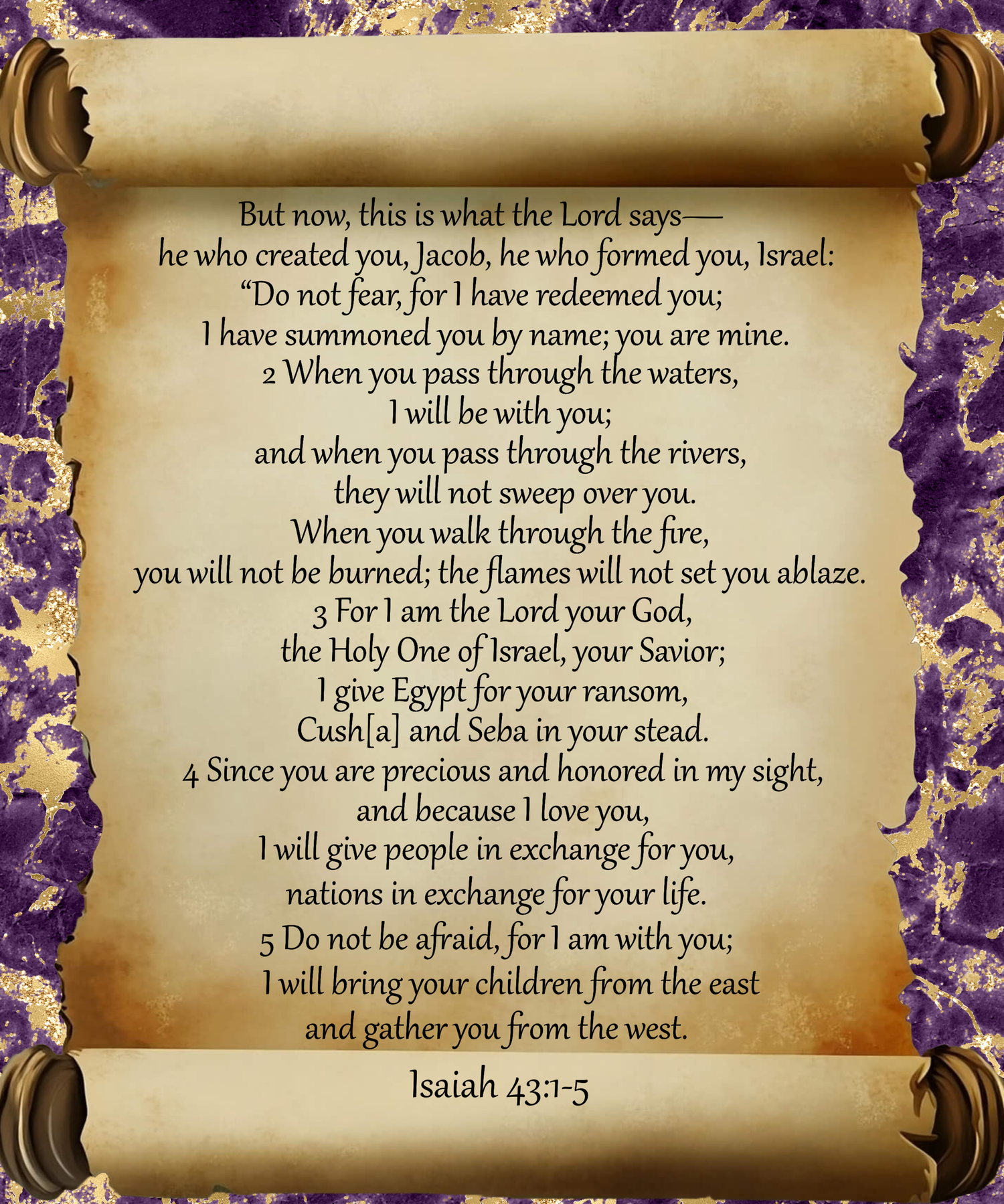Scriptures Wall Art