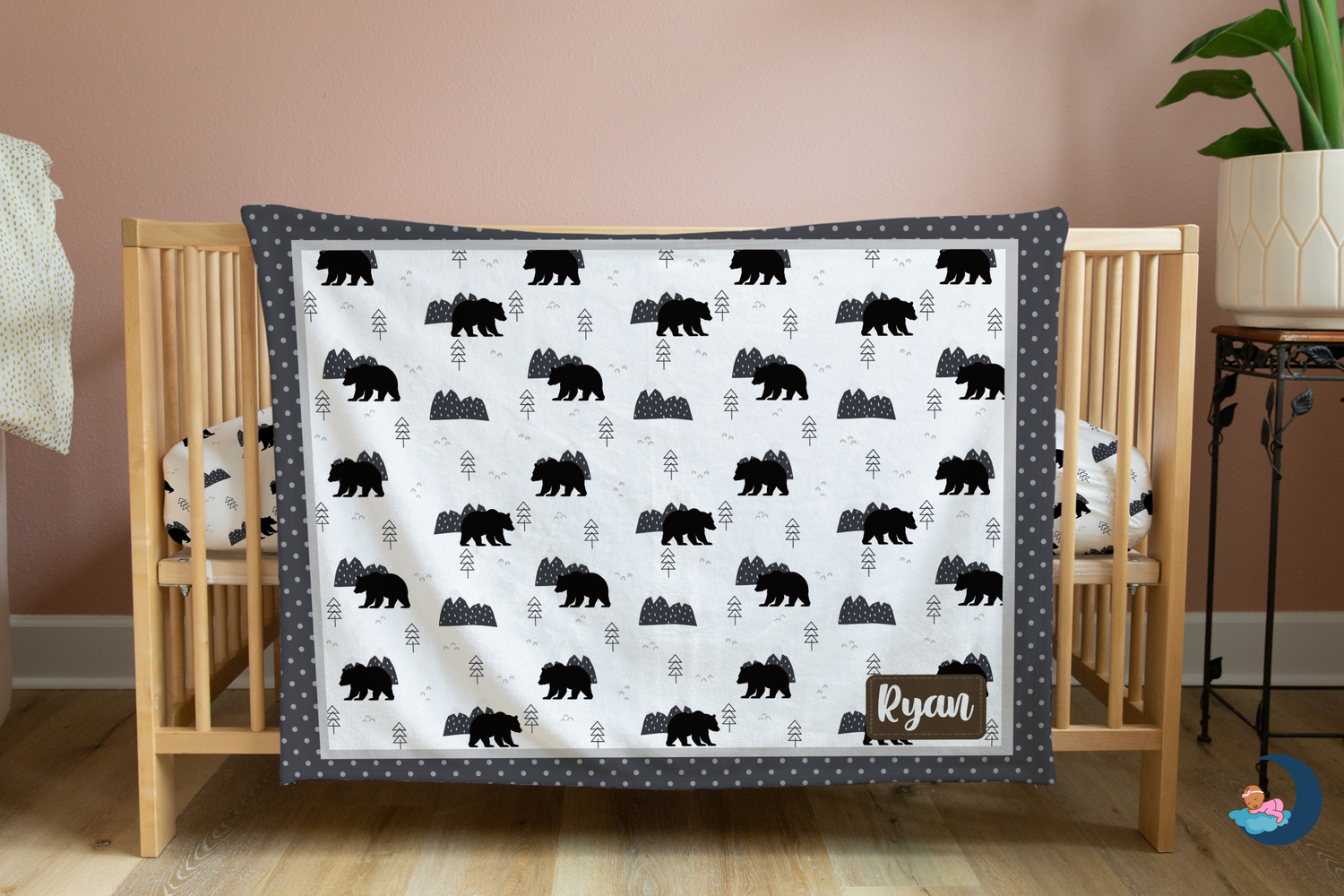Woodland Winter Blanket (B214)
