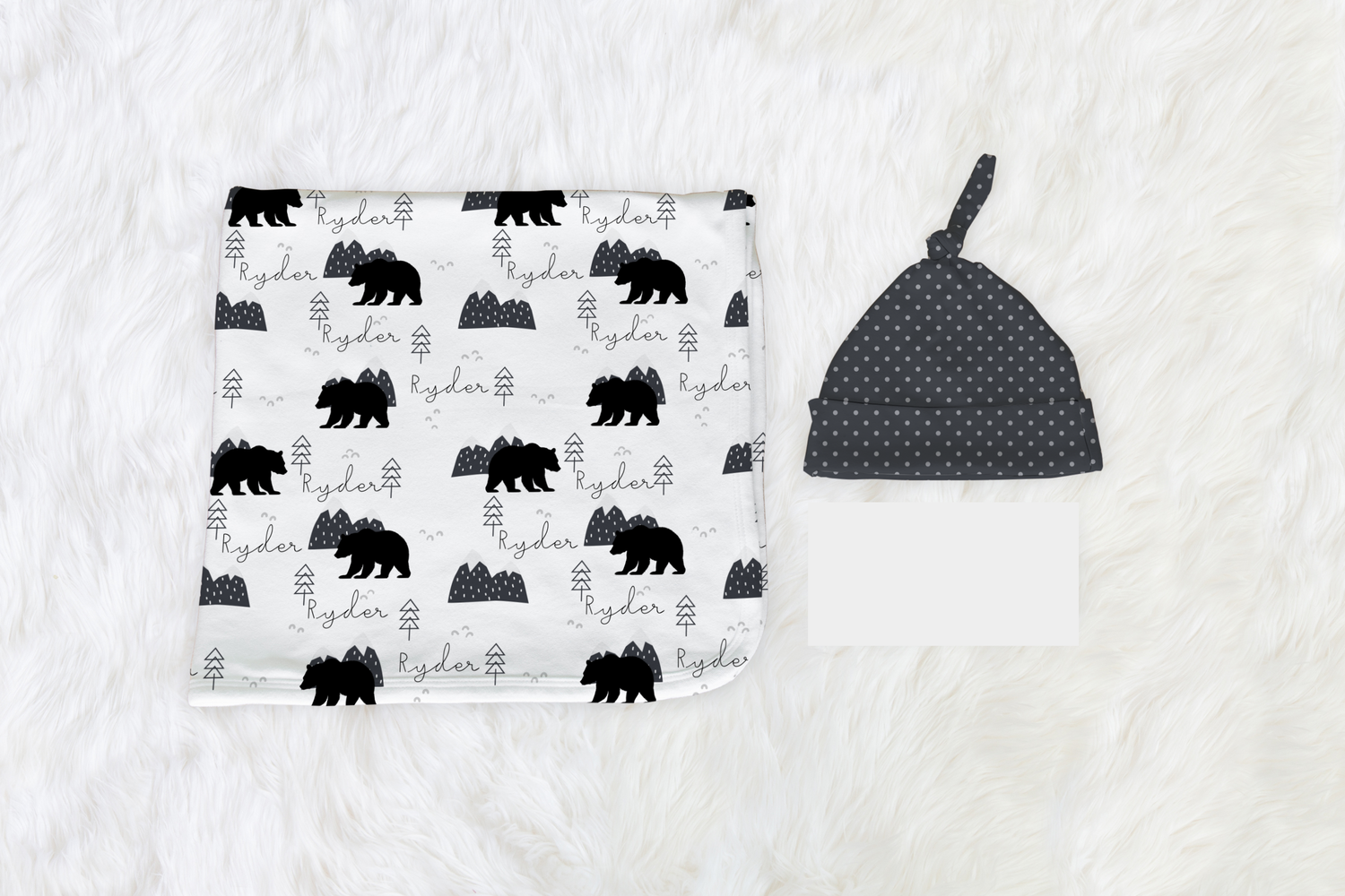 Woodland Winter Swaddle Set (B215)