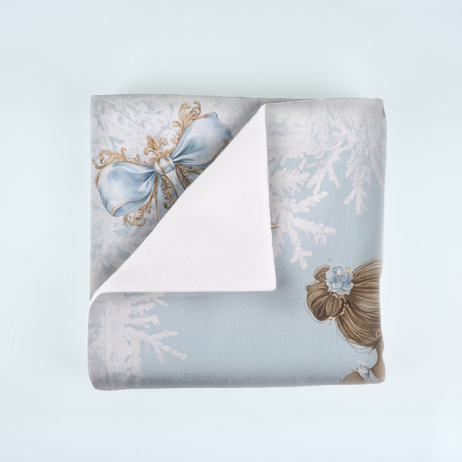 Snowflake Ballerina Blanket (B039)